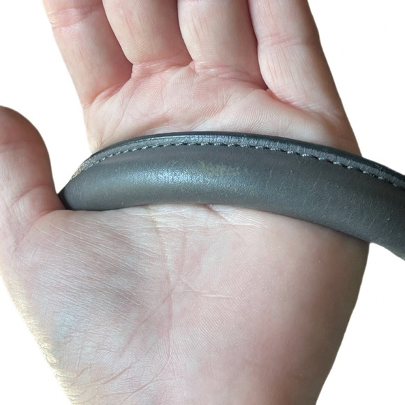 Marc by Marc Jacobs Serpentine Dark Gray Goat Leather Hobo Shoulder Bag - Picture 10 of 16